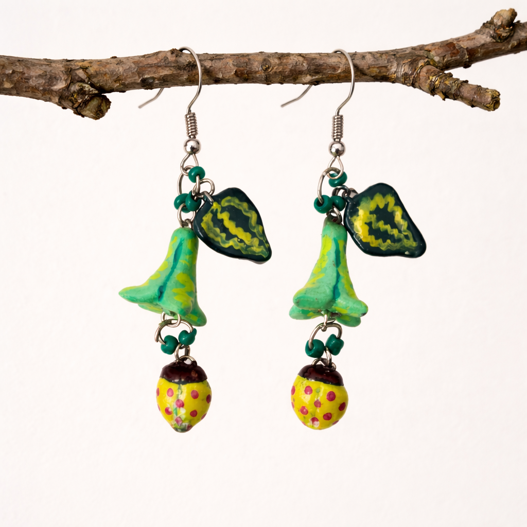 The Lady and Her Bug - Green L - Image 4