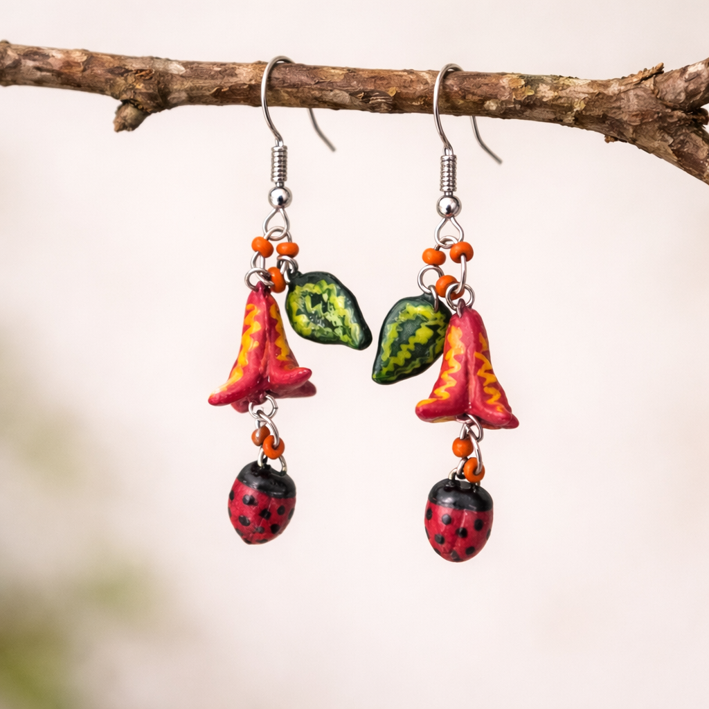 The Lady and Her Bug - Red L - Image 2