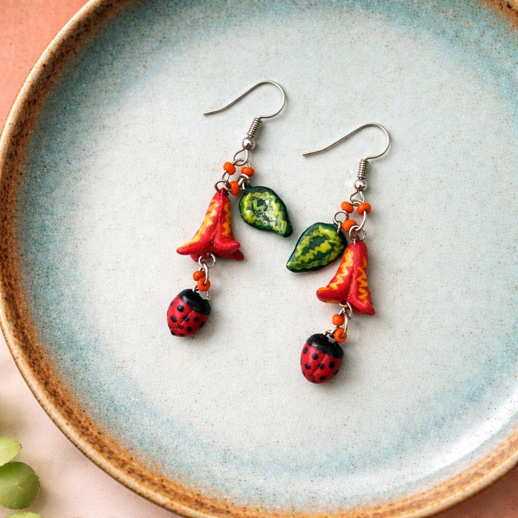 The Lady and Her Bug - Red L - Image 4