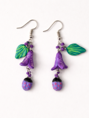 The Lady and Her Bug -  Violet L