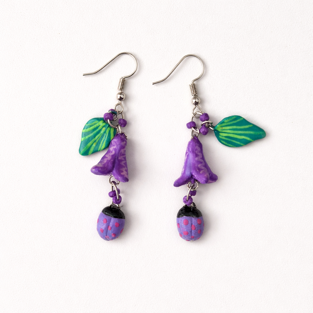 The Lady and Her Bug - Violet L