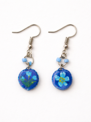 Cute as a Button - Dark Blue