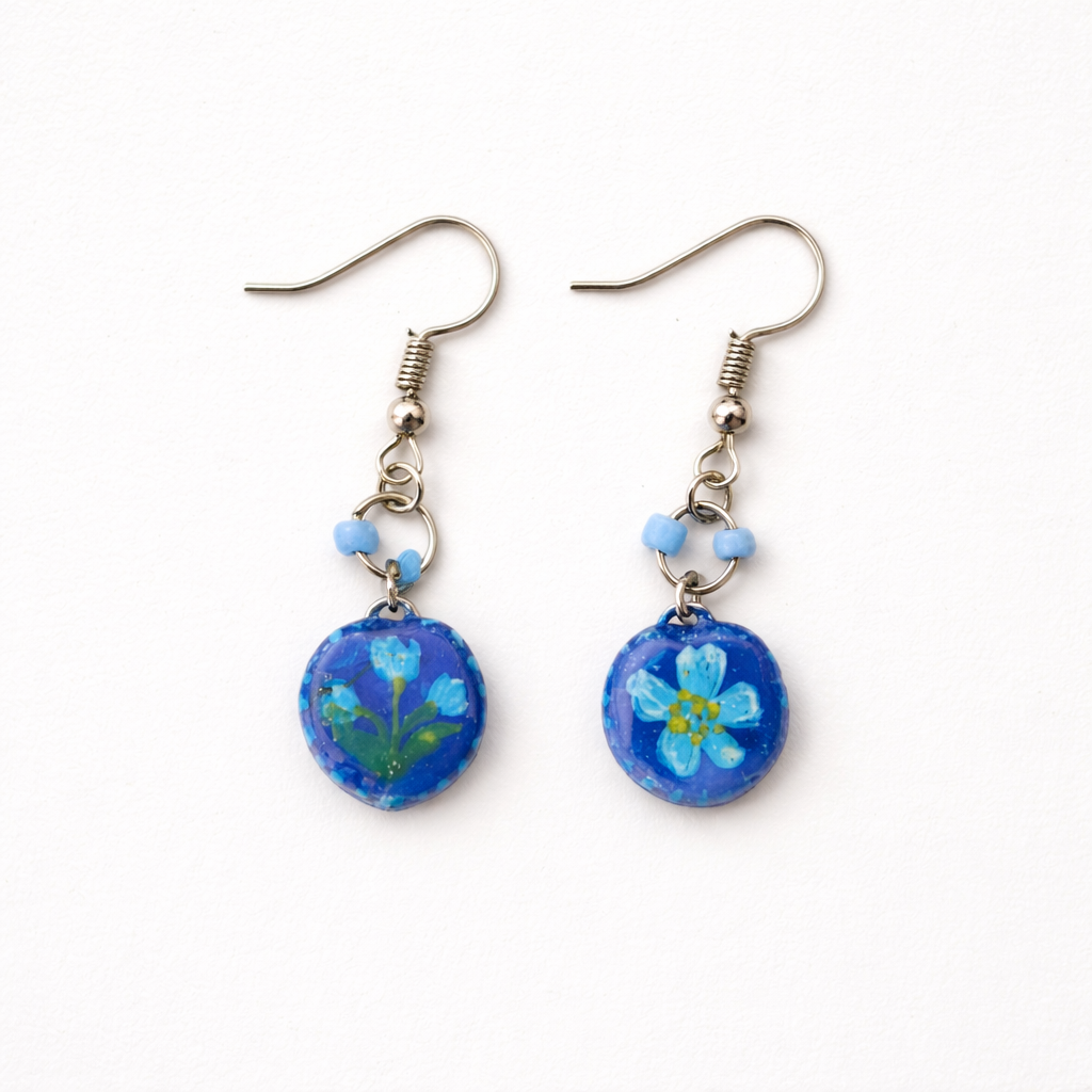 Cute as a Button - Dark Blue