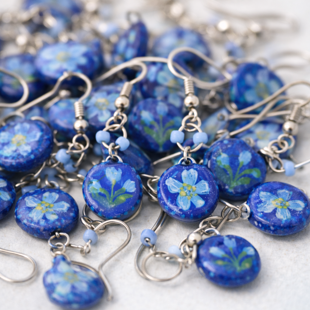 Cute as a Button - Dark Blue - Image 4