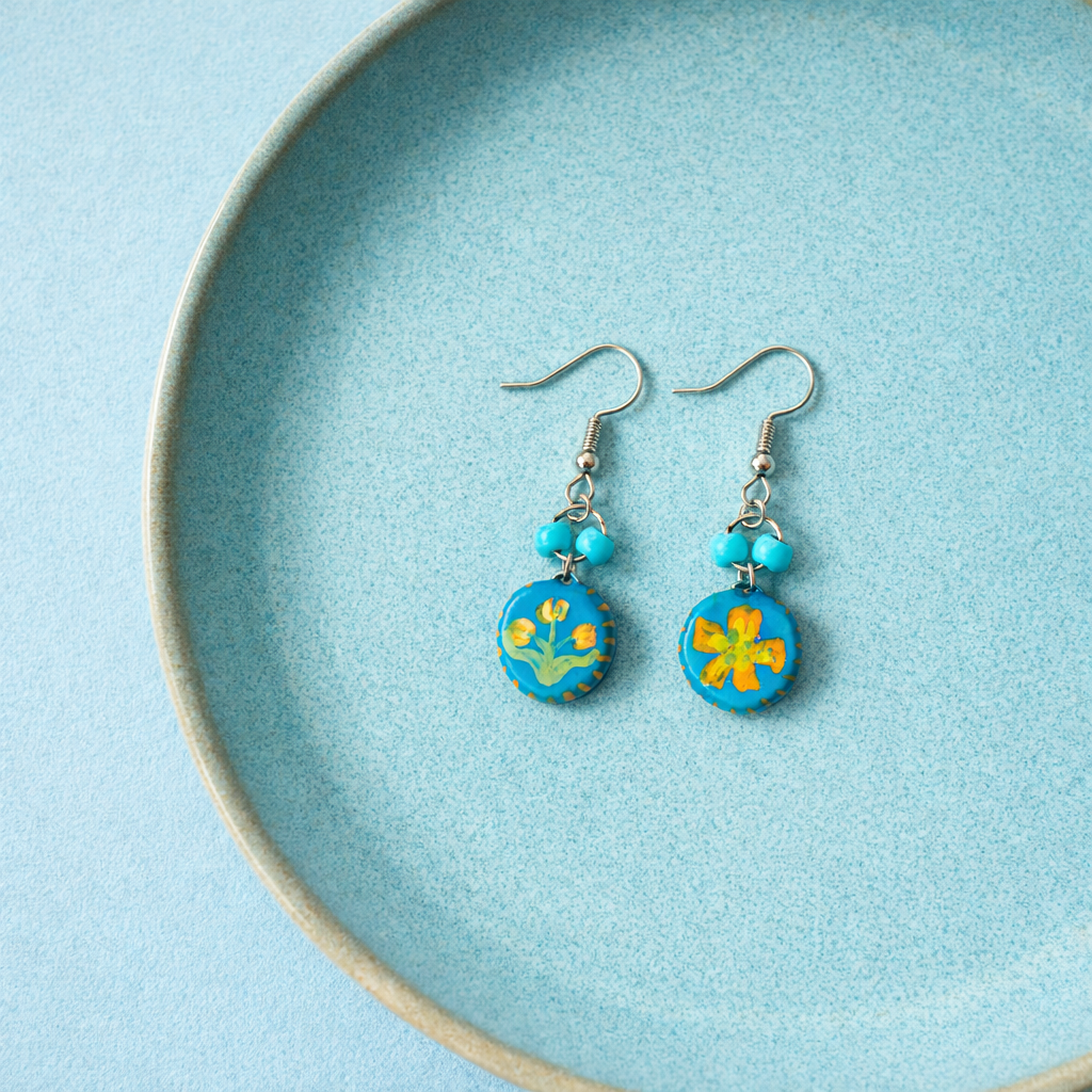 Cute as a Button - Happy blue - Image 4