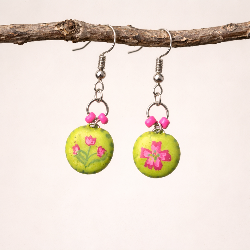 Cute as a Button - Light green - Image 4