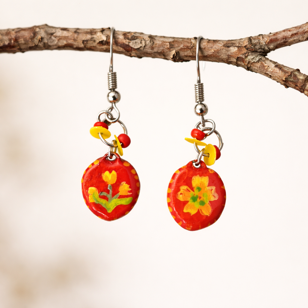 Cute as a Button - Red - Image 2