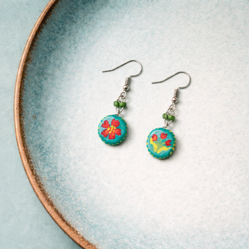 Cute as a Button - Turquoise - Image 4