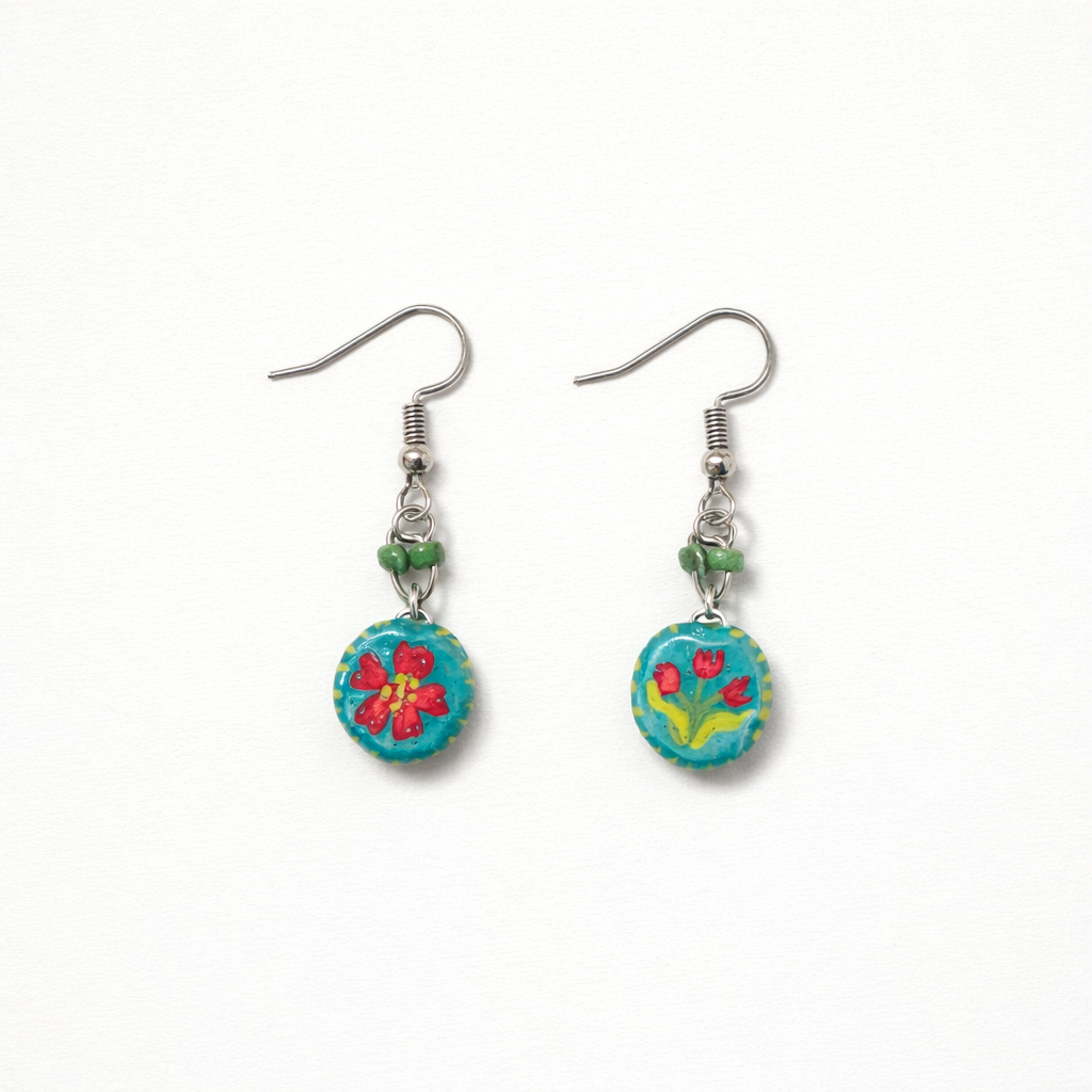 Cute as a Button - Turquoise