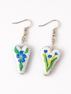 Heart on my sleeve - White L