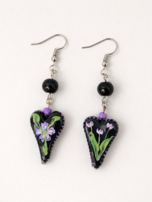 Heart on my sleeve - Black L