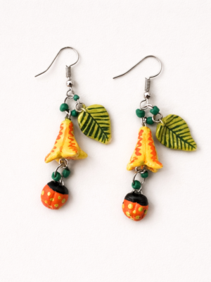 The Lady and Her Bug - Yellow L