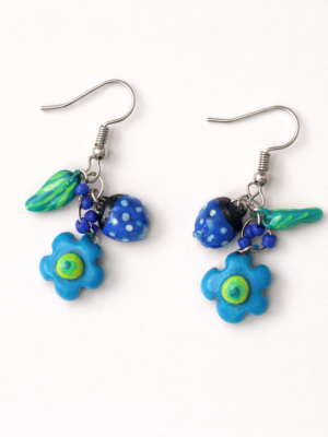 The Lady and Her Bug - Blue M