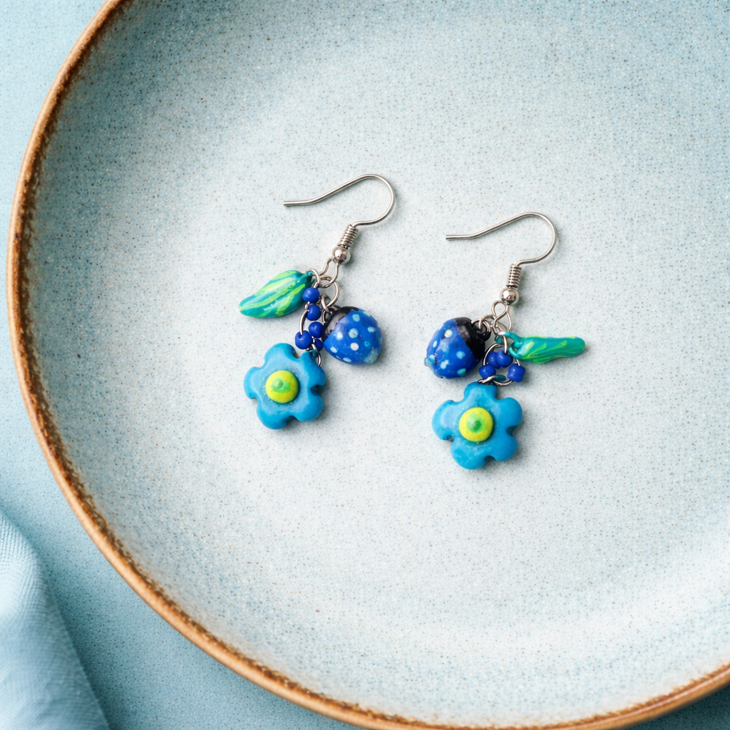 The Lady and Her Bug - Blue M - Image 4